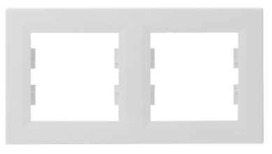 Schneider Electric ASFORA 2-fach Rahmen horizontal EPH5800221D