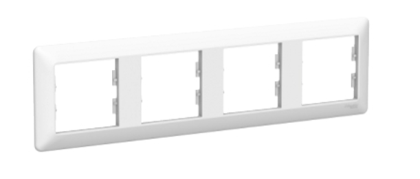 Schneider Electric ASFORA EM 4-fach Rahmen horizontal