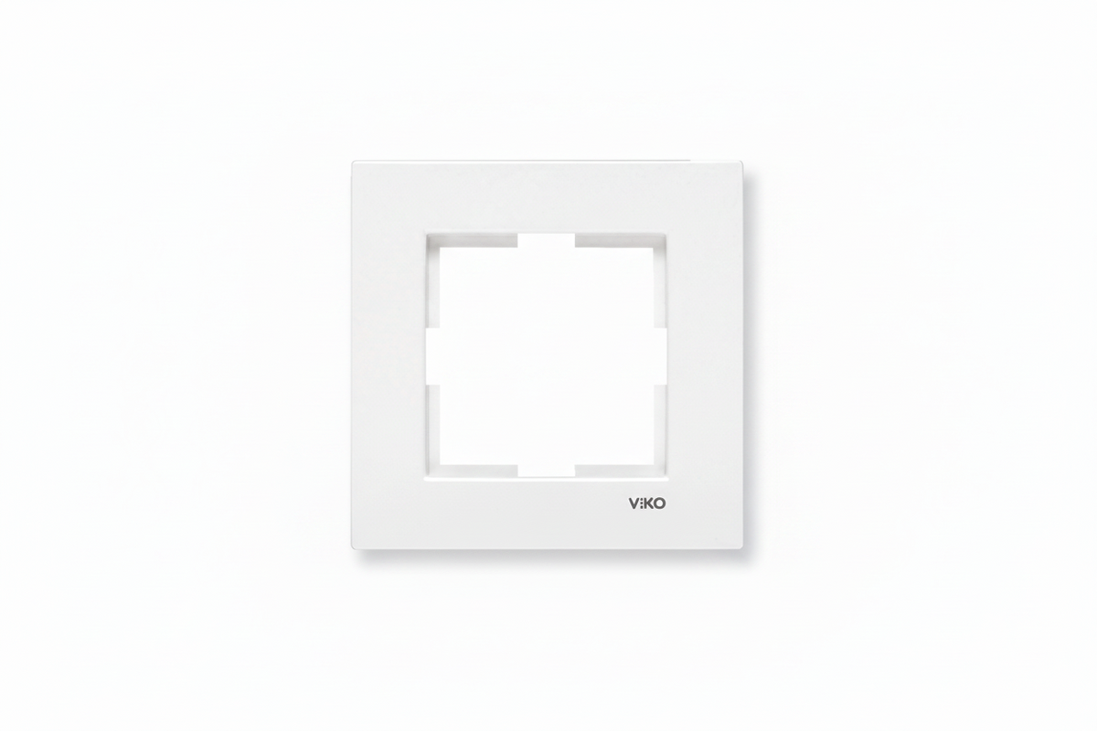 VIKO by Panasonic Karre weiß 1-fach Rahmen