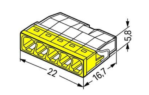 WAGO 2273-205 - 10 Stück