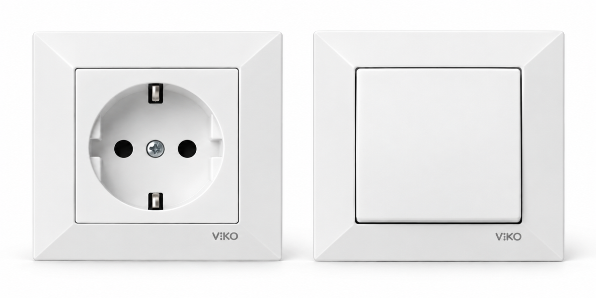 VIKO by Panasonic Meridian weiß Unterputz