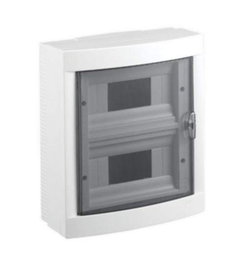 VIKO Aufputzverteiler Sicherungskasten Verteilerkasten IP40 16 Module - 2 reihig