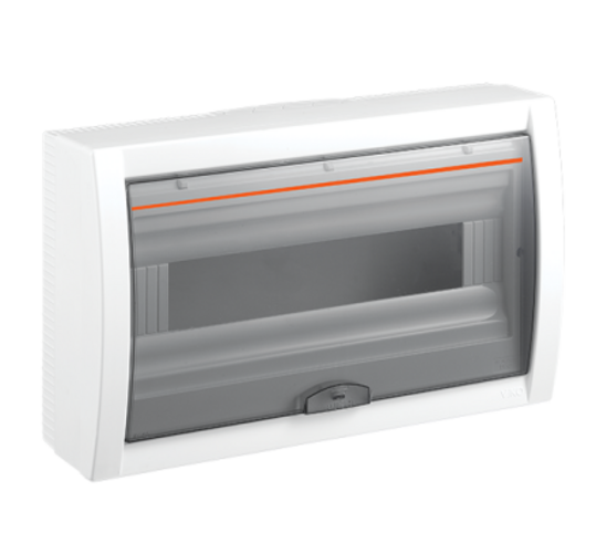 VIKO Aufputzverteiler Sicherungskasten Verteilerkasten IP40 18 Module - 1 reihig