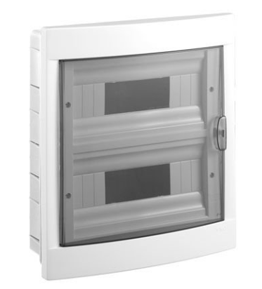 VIKO Unterputzverteiler Sicherungskasten Verteilerkasten IP40 24 Module - 2 reihig