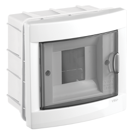 VIKO Unterputzverteiler Sicherungskasten Verteilerkasten IP40 4 Module