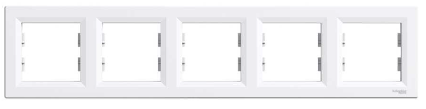 Schneider Electric ASFORA 5-fach Rahmen horizontal EPH5800523