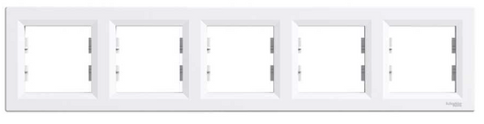 Schneider Electric ASFORA 5-fach Rahmen horizontal EPH5800523