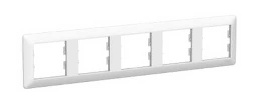 Schneider Electric ASFORA EM 5-fach Rahmen horizontal