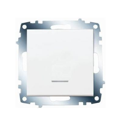 VIKO by Panasonic Meridian weiß Lichtschalter mit LED