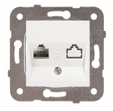 VIKO by Panasonic Karre weiß CAT 6