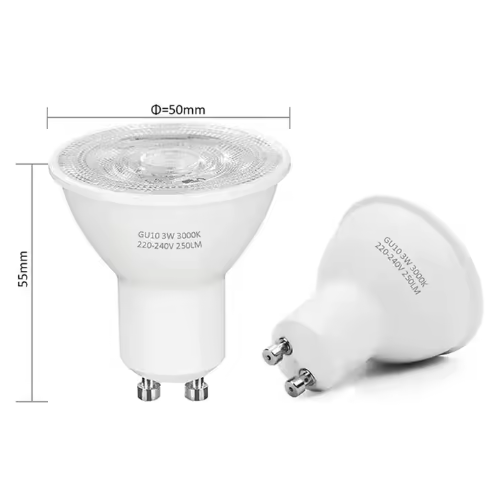 GU10 LED Leuchtmittel Birnen 6500K 3 W