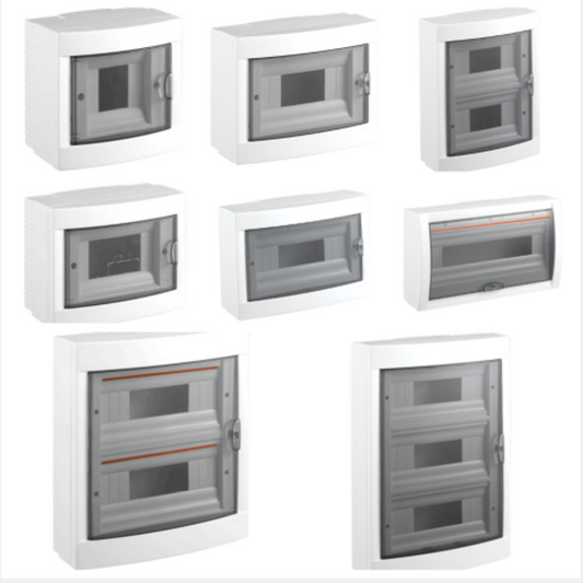 VIKO Aufputzverteiler Sicherungskasten Verteilerkasten IP40