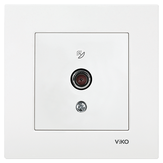VIKO by Panasonic Karre weiß SAT Dose F Anschluss 10d