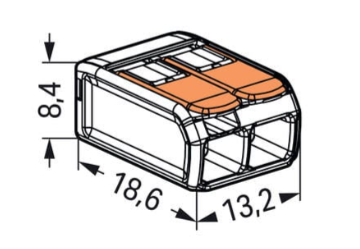 WAGO 221-412 5 Stück