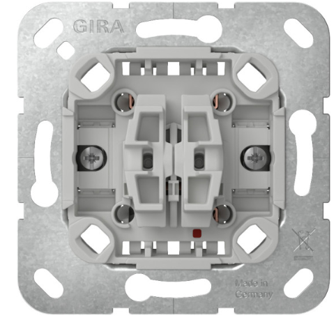 Gira System 55 Wippschalter Serien ohne Befestigungskrallen Einsatz 381500